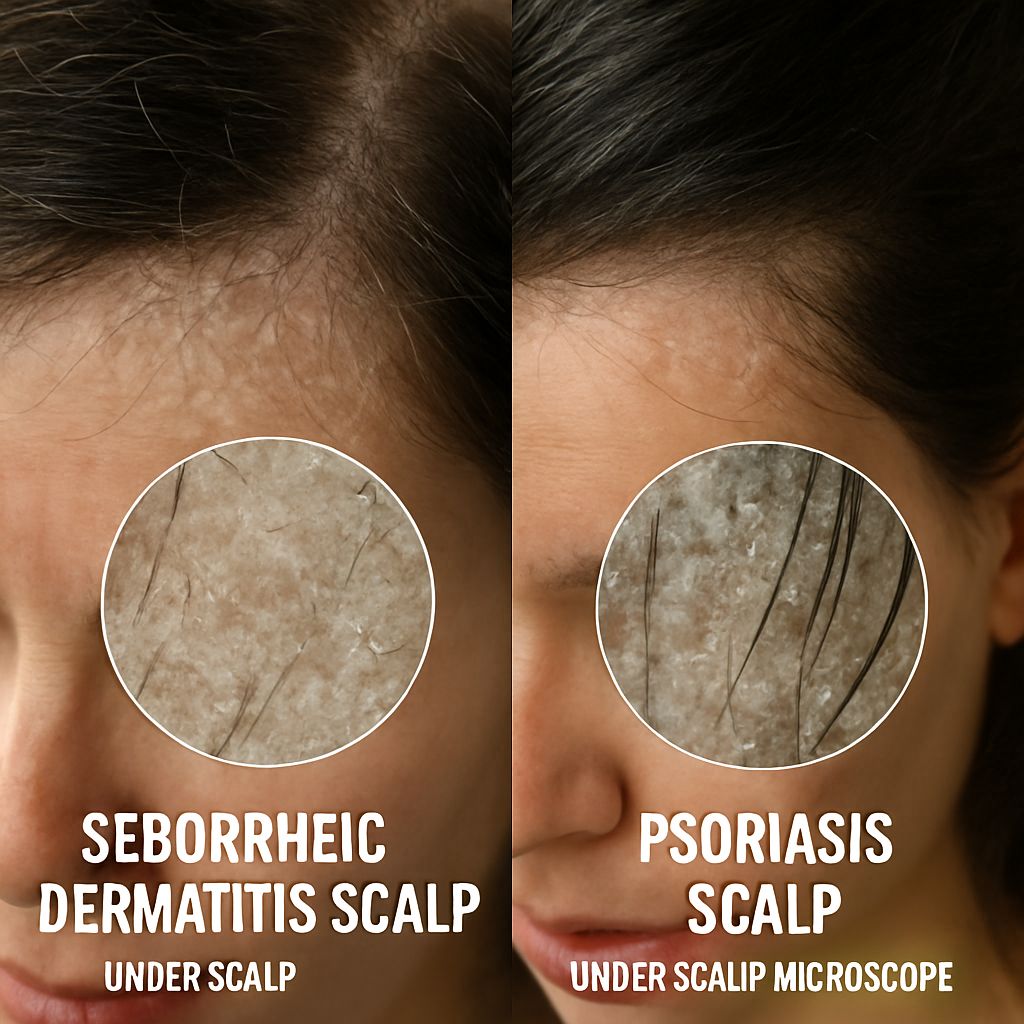Scalp Psoriasis vs Dandruff: How to Tell the Difference