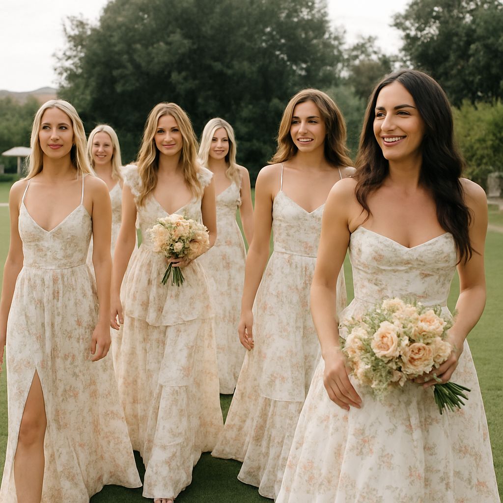White Patches on Skin and the Gentle Appeal of Blush Wedding Dress Tones
