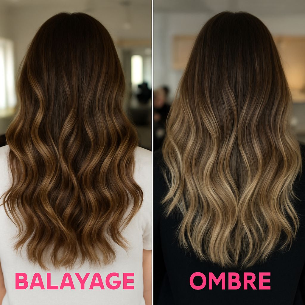 Difference Between Ombre and Balayage: Which Color Technique Is Right for You?