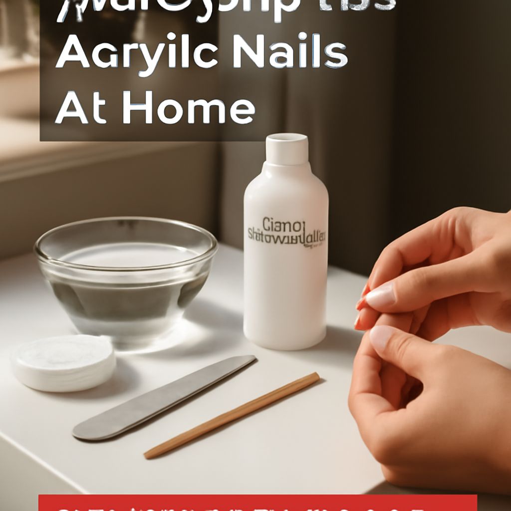 How to Get Acrylic Nails Off Safely at Home