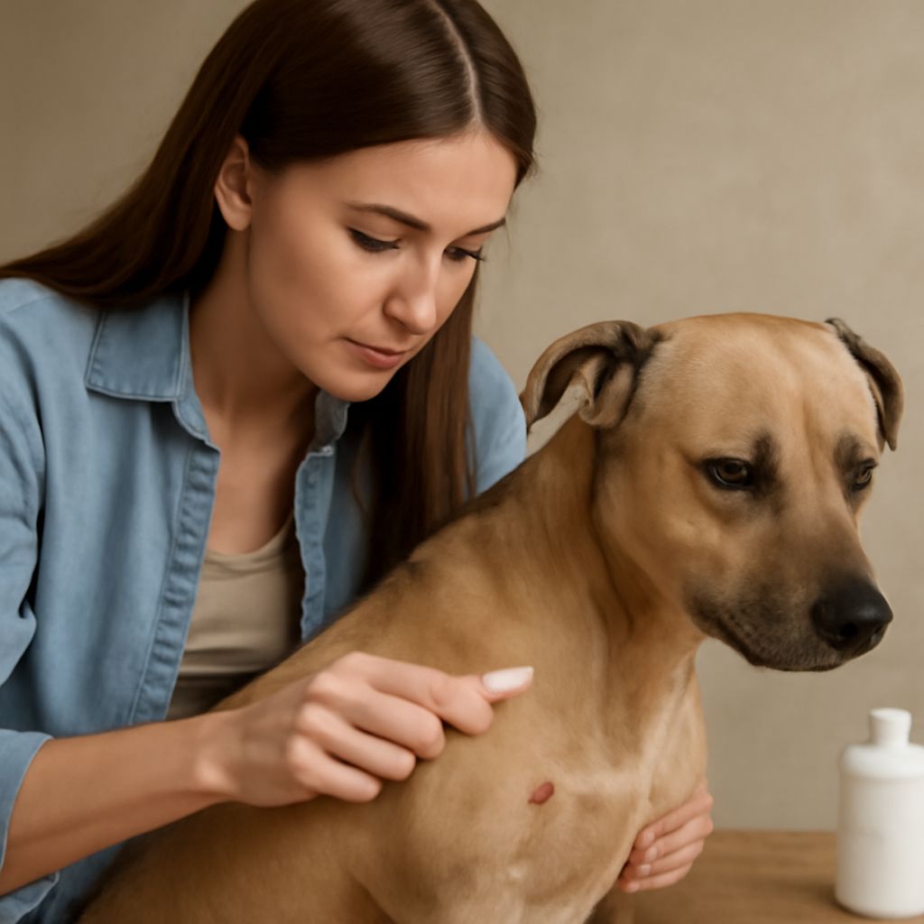 Dog Skin Infection Treatment: Scabs, Ulcers, and Hydrogen Peroxide