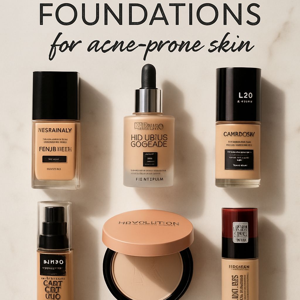Best Foundations for Acne Prone Skin: Coverage That Won’t Clog Pores