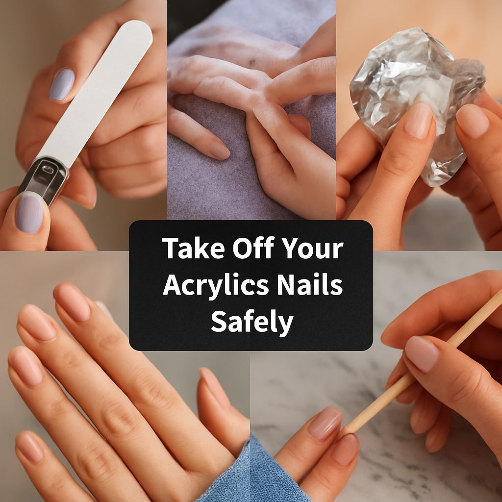 How to Get Off Acrylic Nails Safely at Home: Step-by-Step Methods