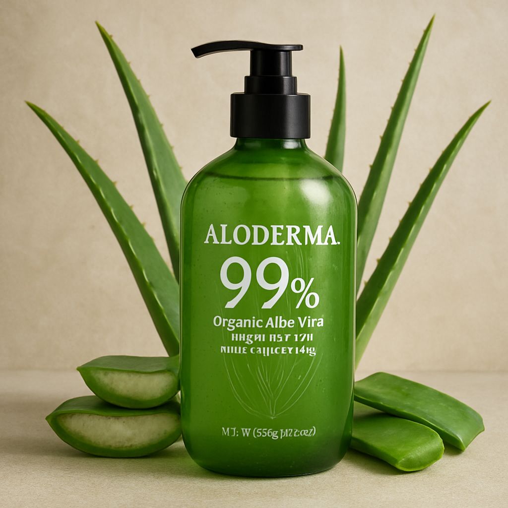 Pure Aloe Vera Gel for Skin: Benefits of Aloe, Beetroot, Vitamin B5, and More
