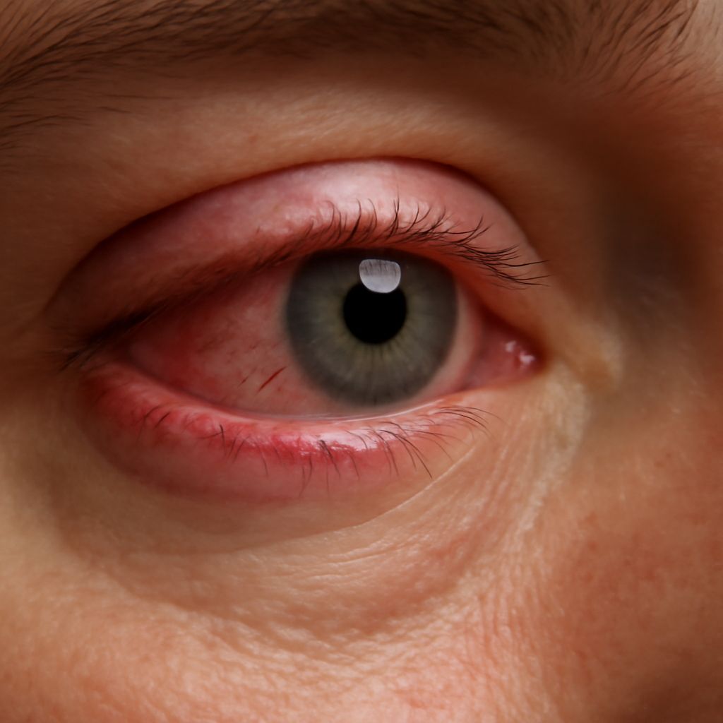 Red Dry Skin Around Eyes: Causes and What Actually Helps