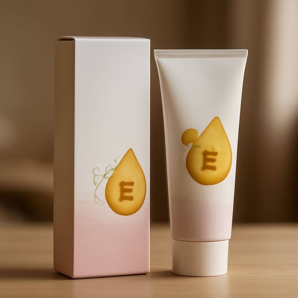 Vitamin E and witch hazel for dry skin