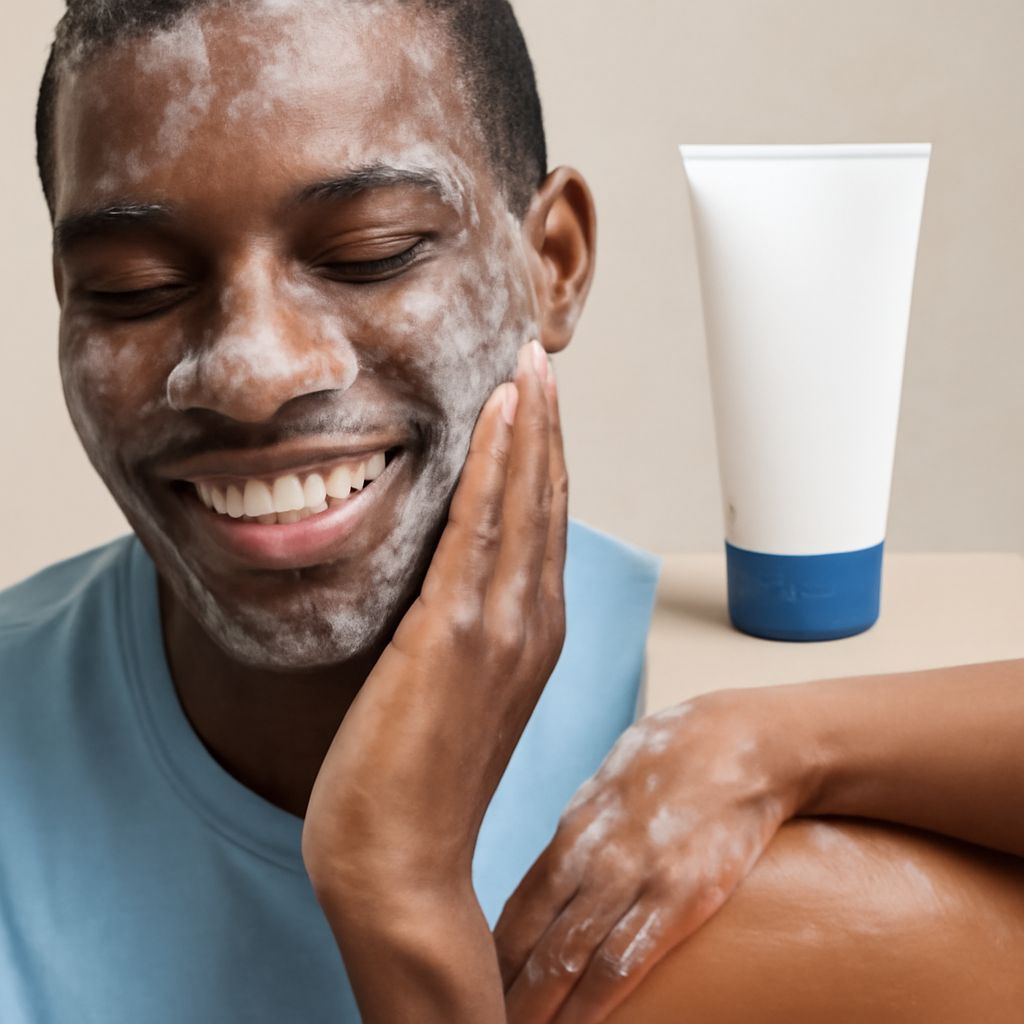 Benzoyl peroxide wash 5% and homemade acne scrub