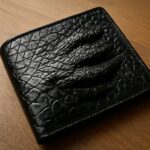Alligator skin wallet and shoes