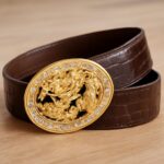 Snake skin belt and snake skin jacket