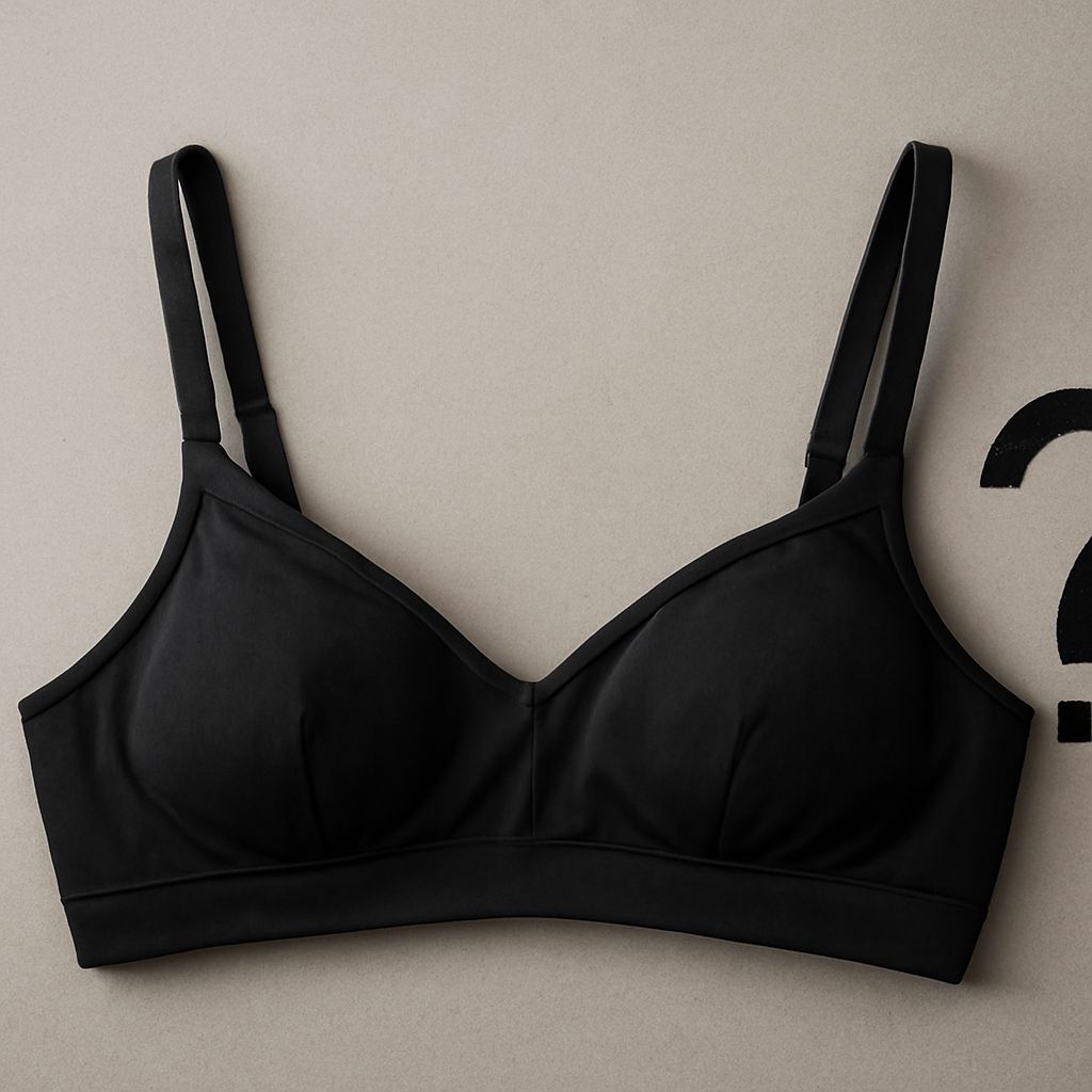 All cotton bras and natural ingredients for sensitive skin