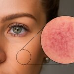 Blotchy skin and random red spots on skin