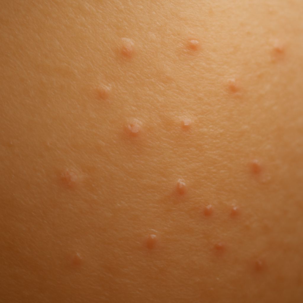 Chicken skin on arms and KP skin concerns