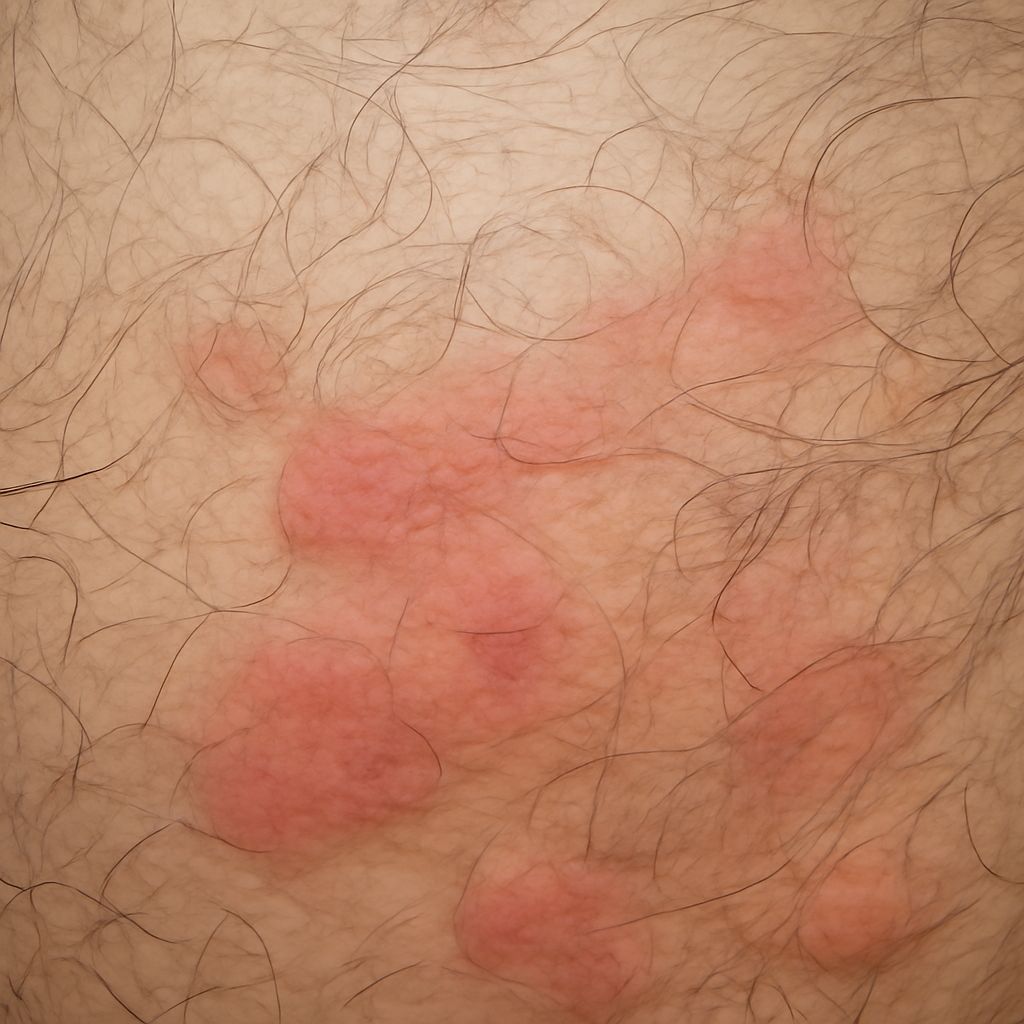 Yeast infection on skin with candida skin symptoms